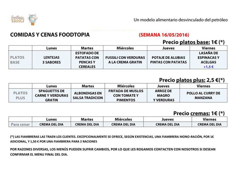menu foodtopia